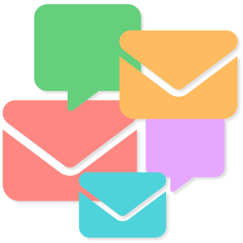 Email and SMS messaging